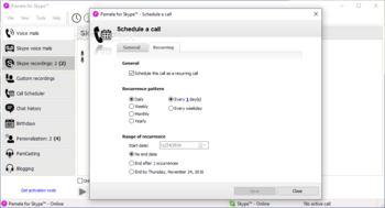Pamela for Skype Professional Version screenshot 7