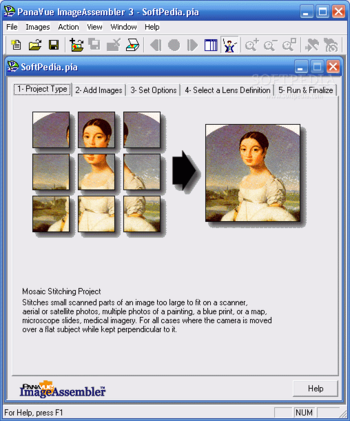 PanaVue ImageAssembler screenshot 2