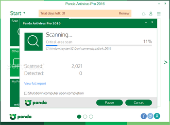 Panda Antivirus Pro screenshot 3