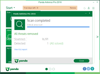 Panda Antivirus Pro screenshot 4
