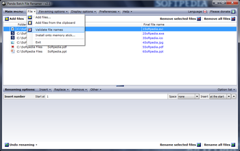 Panda Batch File Renamer screenshot 6