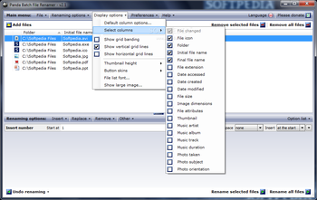 Panda Batch File Renamer screenshot 7