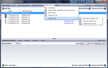 Panda Batch File Renamer screenshot 8