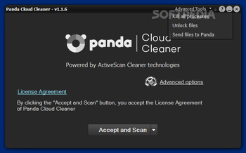 Panda Cloud Cleaner screenshot 2