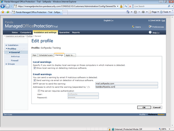 Panda Cloud Office Protection screenshot 8