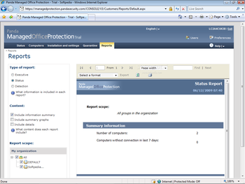 Panda Cloud Office Protection screenshot 9