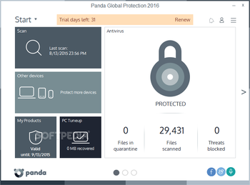 Panda Global Protection screenshot