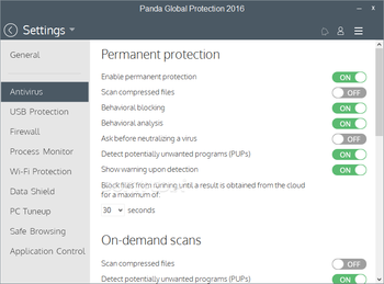 Panda Global Protection screenshot 26