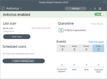 Panda Global Protection screenshot 8
