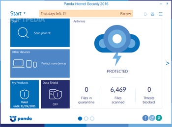 Panda Internet Security screenshot