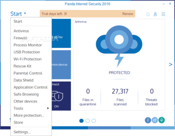 Panda Internet Security screenshot 2
