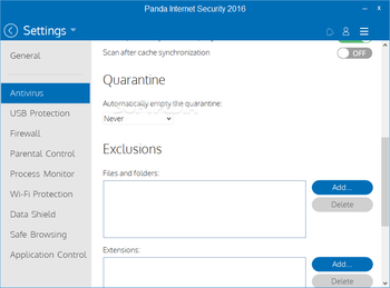 Panda Internet Security screenshot 21