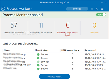 Panda Internet Security screenshot 7