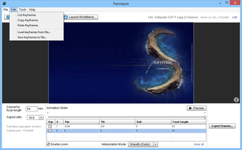 Panolapse screenshot 3