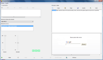 Panopreter Basic Spanish edition screenshot