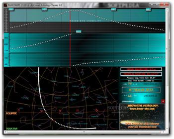 PANSTARRS C/2011 L4 Comet Viewer screenshot