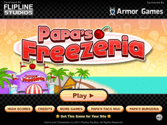 Papas Freezeria screenshot