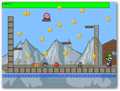 Paper Kirby vs Paper Mario screenshot 2
