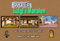Paper Luigi's Mansion screenshot