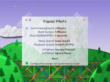 Paper Pilots Screensaver screenshot 3