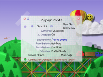 Paper Pilots Screensaver screenshot 4
