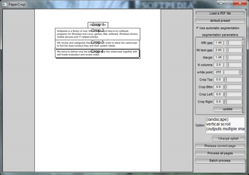 PaperCrop screenshot