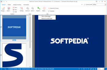 PaperScan Scanner Software Professional Edition screenshot