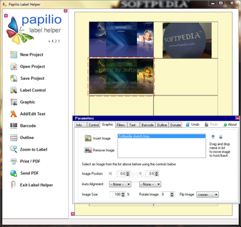 Papilio Label Helper screenshot 3