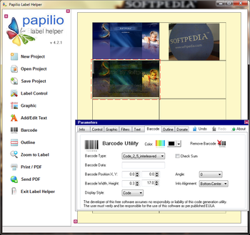 Papilio Label Helper screenshot 4
