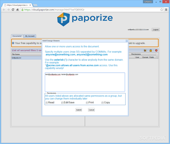 Paporize SecureViewer screenshot 4