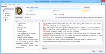 Paprika Recipe Manager screenshot 2