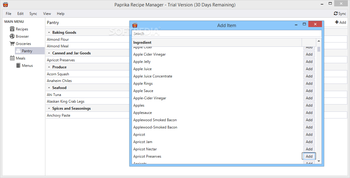 Paprika Recipe Manager screenshot 5
