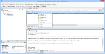 Paraben's E-mail Examiner screenshot 2