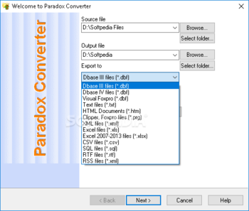 Paradox Converter screenshot 3