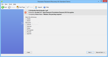 Paradox Password Recovery Key screenshot 4