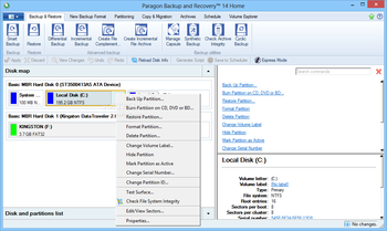 Paragon Backup and Recovery Home screenshot 3