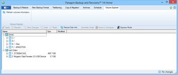 Paragon Backup and Recovery Home screenshot 7