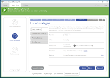 Paragon Backup & Recovery 16  screenshot 4