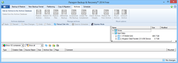 Paragon Backup & Recovery Free screenshot 5