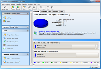 Paragon Backup & Recovery screenshot 2