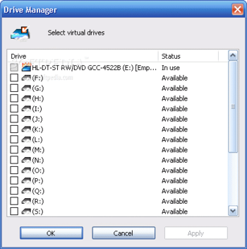 Paragon CD-ROM Emulator Personal Edition screenshot 2
