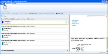 Paragon Disk Wiper 12 Special Edition for XP screenshot 2