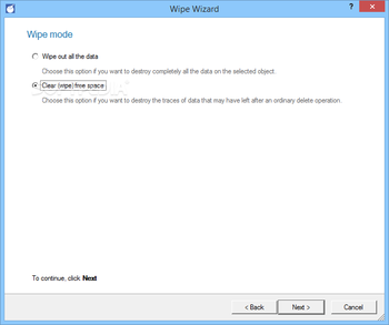 Paragon Disk Wiper Professional screenshot 11