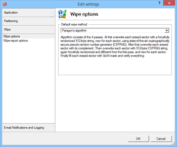 Paragon Disk Wiper Professional screenshot 18