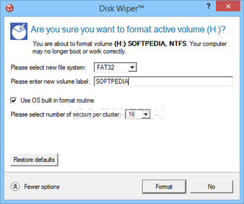 Paragon Disk Wiper Professional screenshot 4