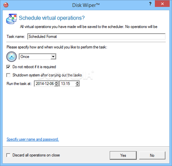 Paragon Disk Wiper Professional screenshot 5