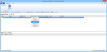 Paragon Disk Wiper Professional screenshot 6