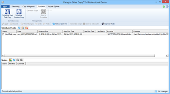 Paragon Drive Copy Professional screenshot 4