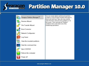 Paragon Free Partition Manager for Virtual Machines screenshot