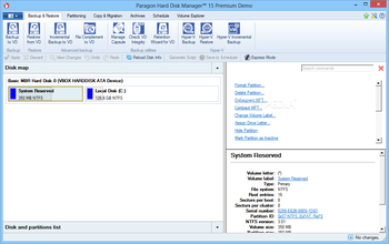 Paragon Hard Disk Manager 15 Premium screenshot 2